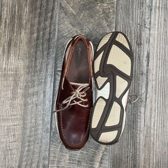 Dunham brown leather two toned Oxfords. - Picture 3 of 4